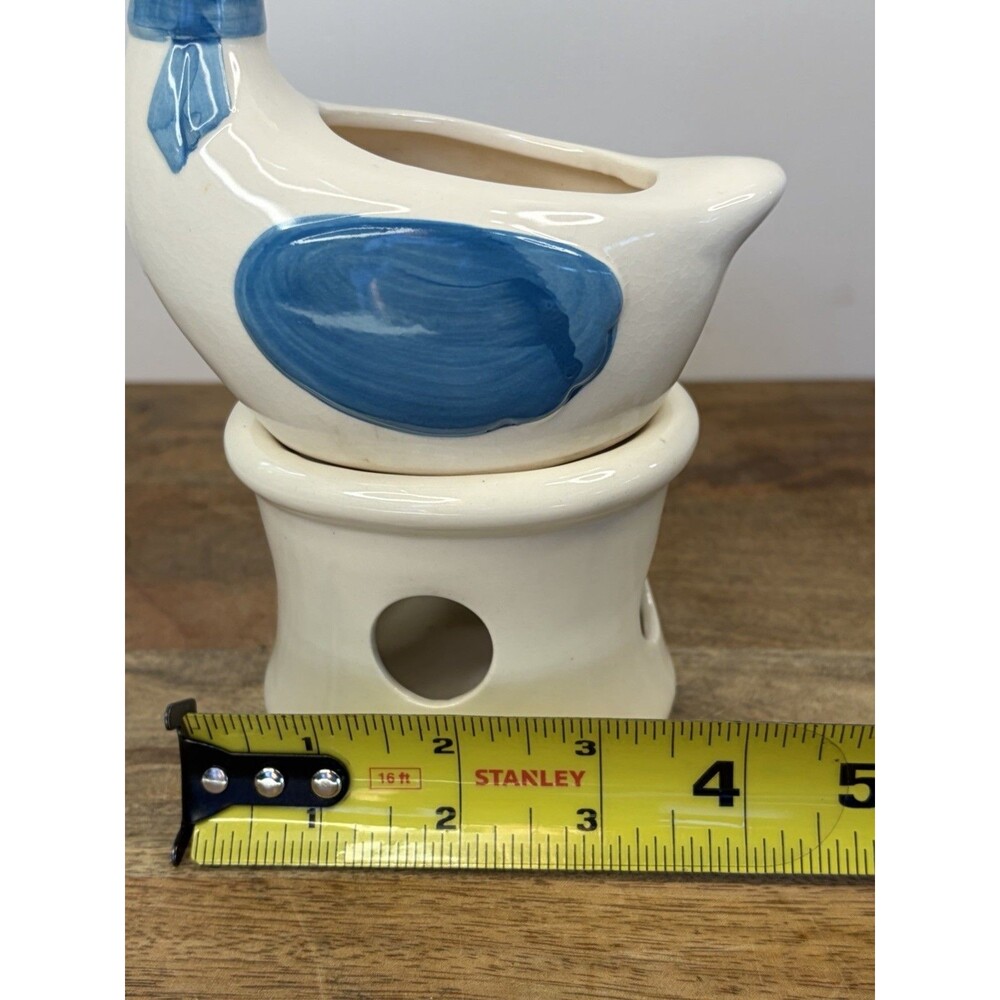 Vintage Goose Tea Light Wax Warmer Rare Grandma Core Geese Duck - Picture 8 of 10